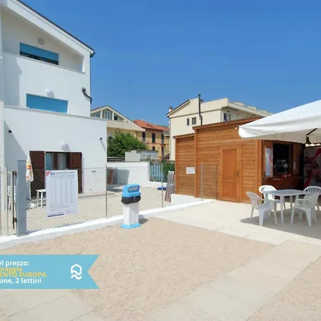 Rs307 - Marcelli, Nuovo Bilo Fronte Mare Con Privata Lägenhet *