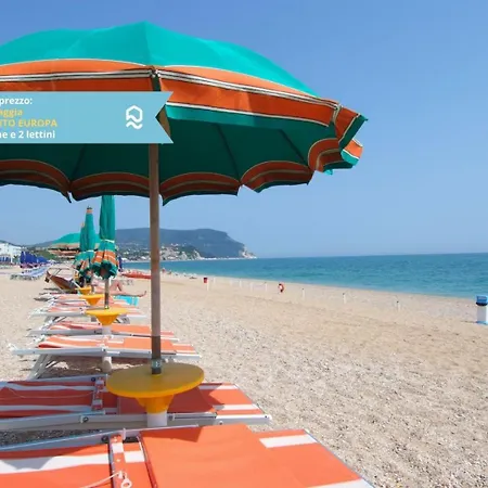 Rs307 - Marcelli, Nuovo Bilo Fronte Mare Con Privata Apartman *